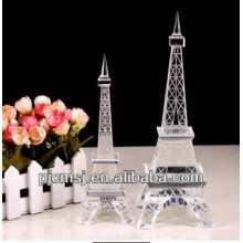 Best Selling Fashion Crystal Effiel Tower Building For Collections